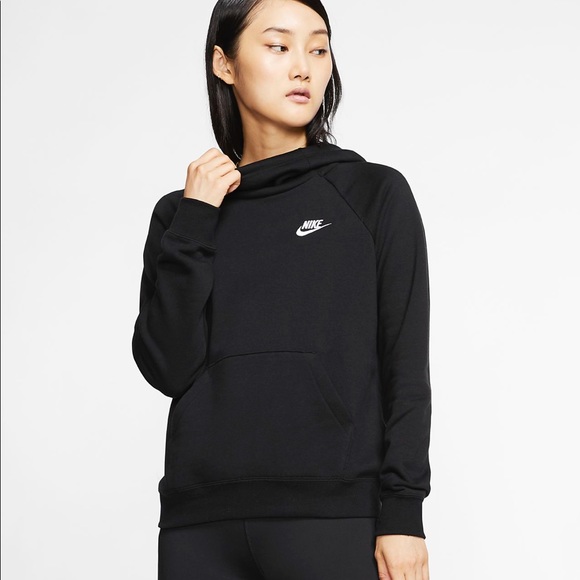 Nike Sweaters - Black nike funnel sweater